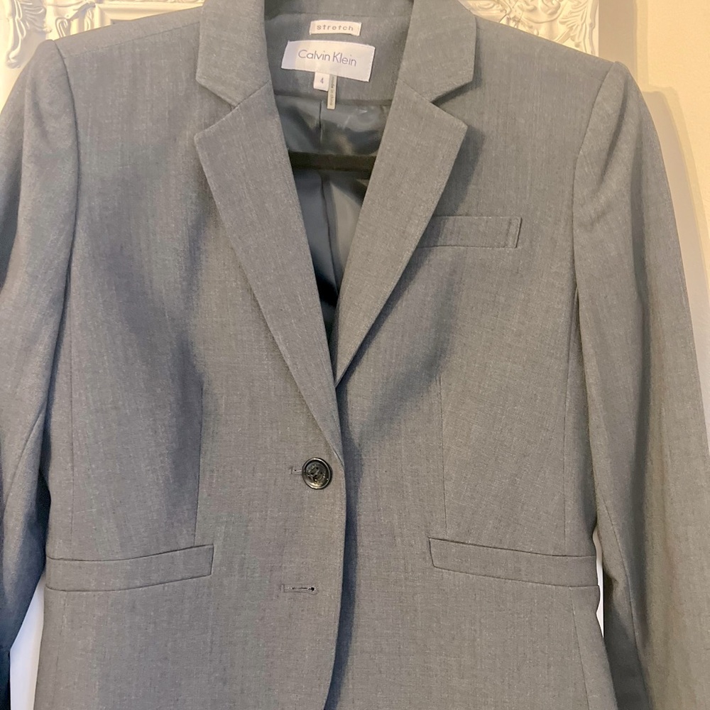 Calvin Klein grey women’s blazer